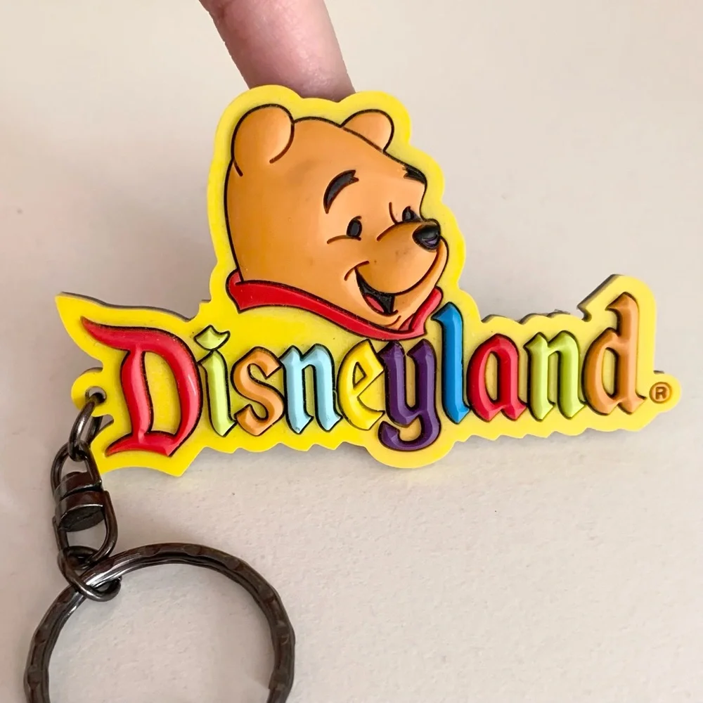 Vintage Disneyland Winnie the Pooh keychain